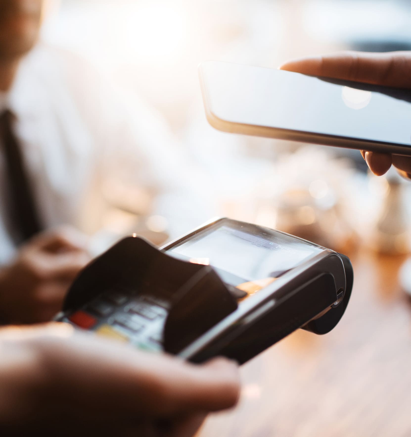 using a smart phone's digital wallet to make a payment